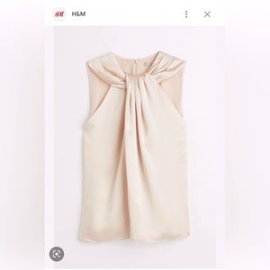 Twisted neck top HM size M